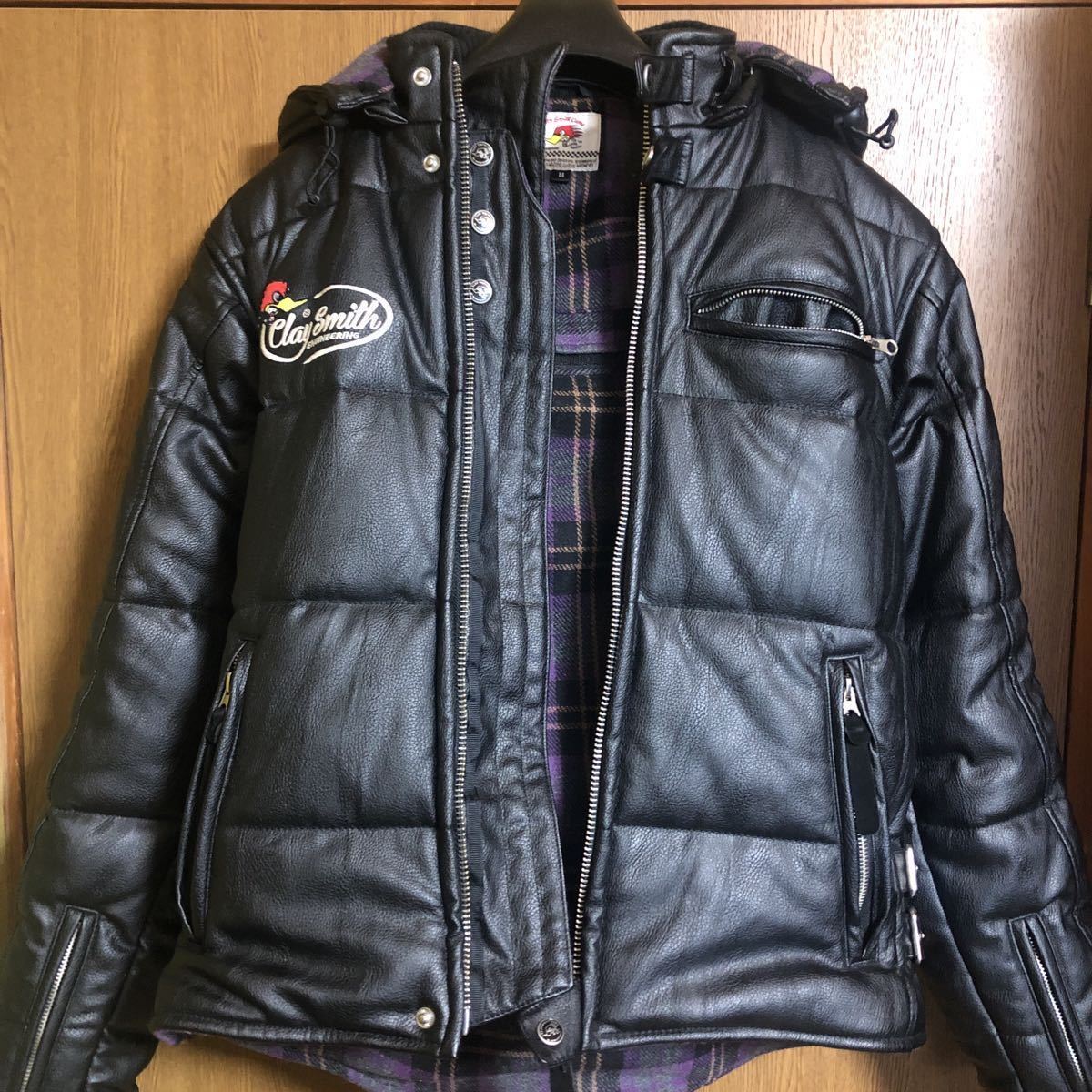  クレイスミス フェイクレザー ダウンジャケット size M(Mサイズ)｜売買されたオークション情報、yahooの商品情報をアーカイブ公開 - オークファン 男性用