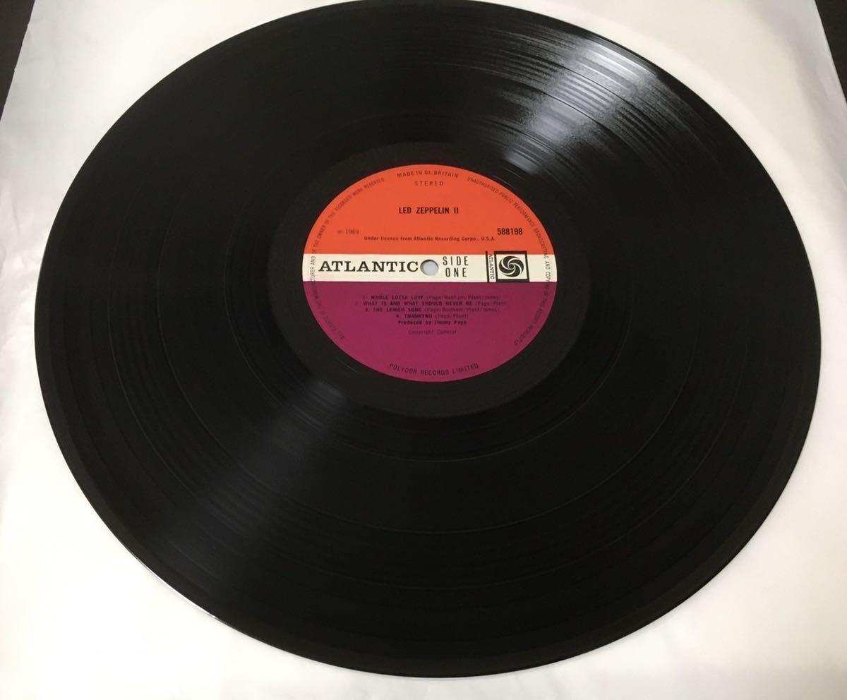 Zeppelin Led II - – Atlantic Rare to plum LPs include label Record