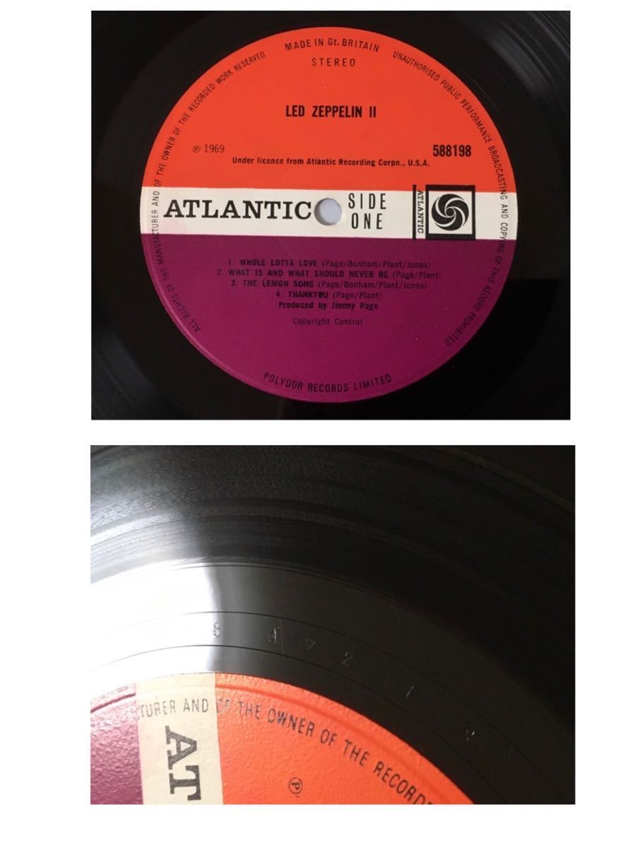 Zeppelin Led II - – Atlantic Rare to plum LPs include label Record