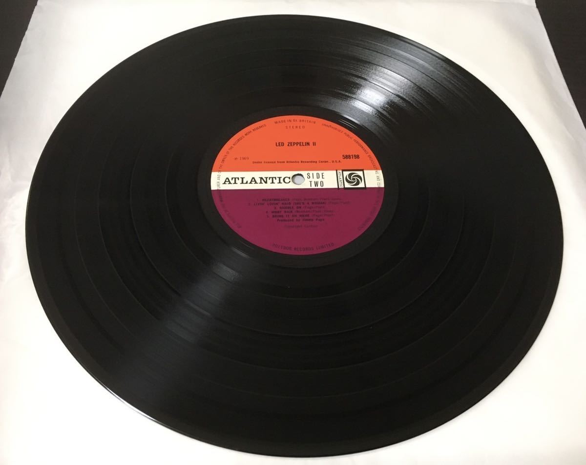 Zeppelin Led II - – Atlantic Rare to plum LPs include label Record