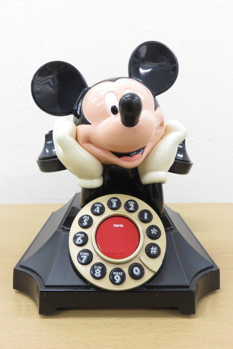 05578 上401-112 アンティーク品 ④ ミッキーマウス 電話機 TELEMANIA