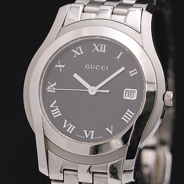 グッチ 6000.2.L GUCCI Yahoo!オークション ゴールド 腕時計公式 GUCCI