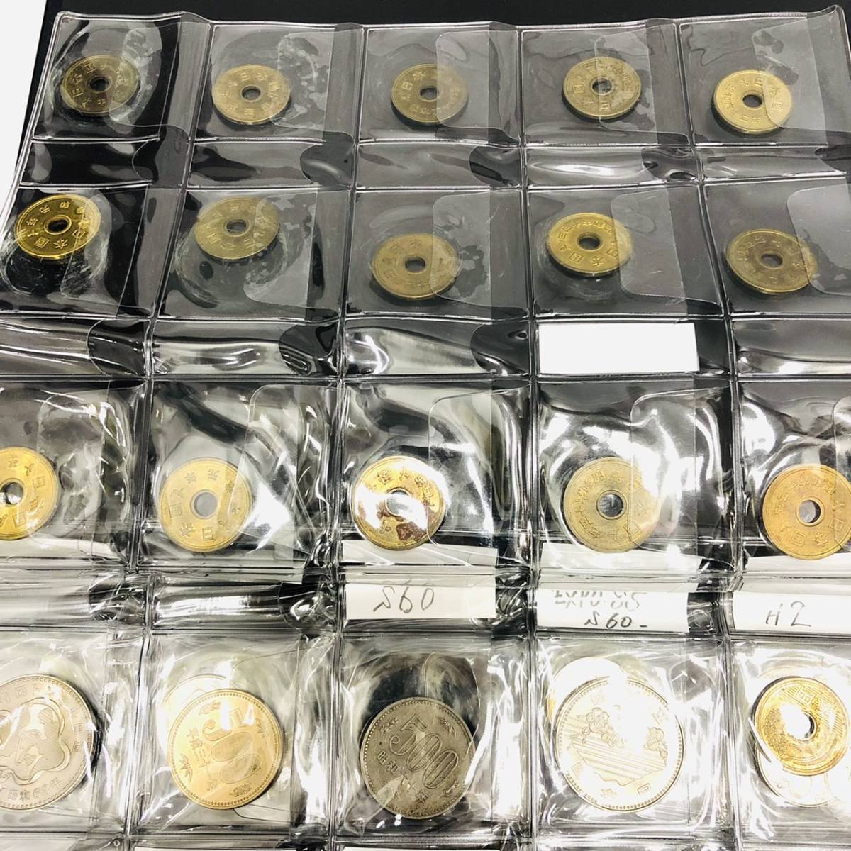 1円スタート！ コインアルバム おまとめ 現行コイン 2020オリンピック 