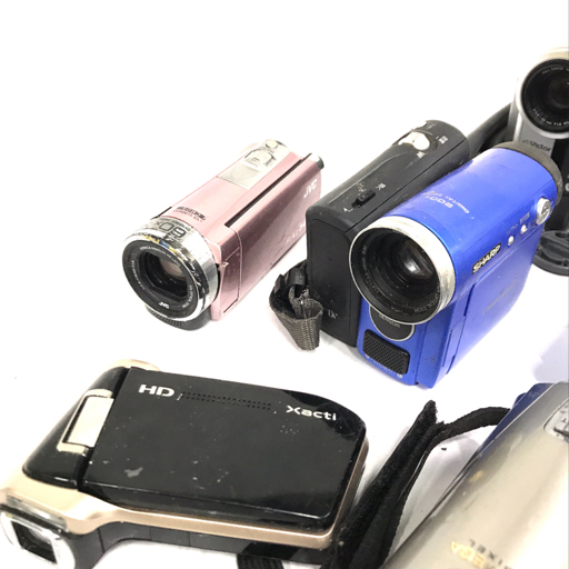 Victor GR-DX300K JVC GZ-E77-N SHARP VL-Z7-W ビデオカメラ 含む