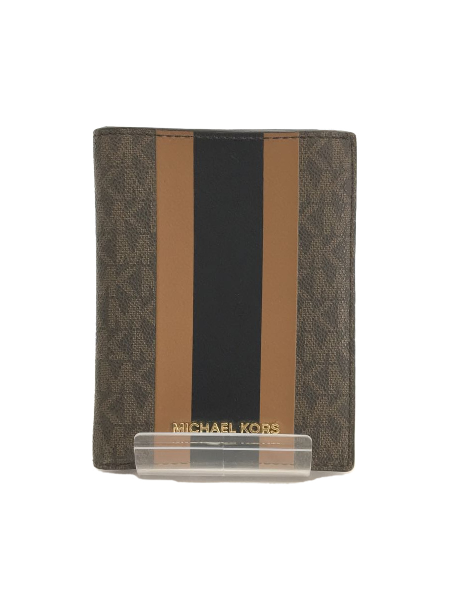 MICHAEL KORS | マイケルコース Case Brown Tag Luggage Passport