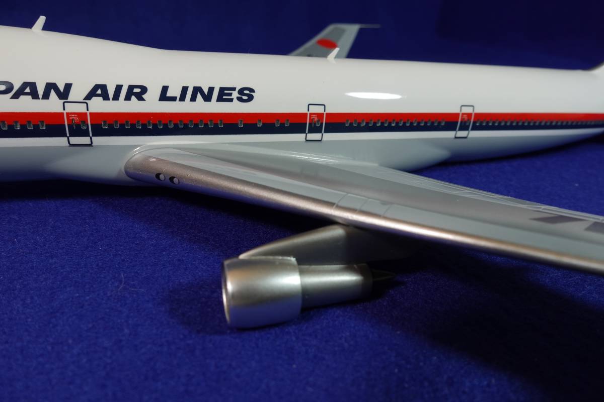 ハセガワ 1/200 日本航空 ボーイング 747-100 旧塗装 プラモデル完成品