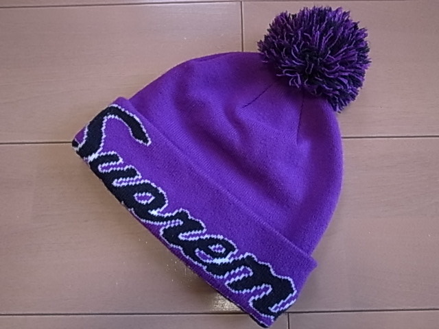 ☆ 19AW SUPREME シュプリーム New Era Script Logo Cuff Beanie