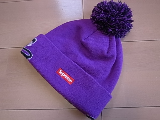 ☆ 19AW SUPREME シュプリーム New Era Script Logo Cuff Beanie