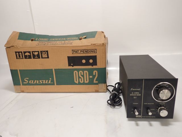 大得価，爆買い】 SANSUI QSシンセサイザー/デコーダー QSD-2 サンスイ