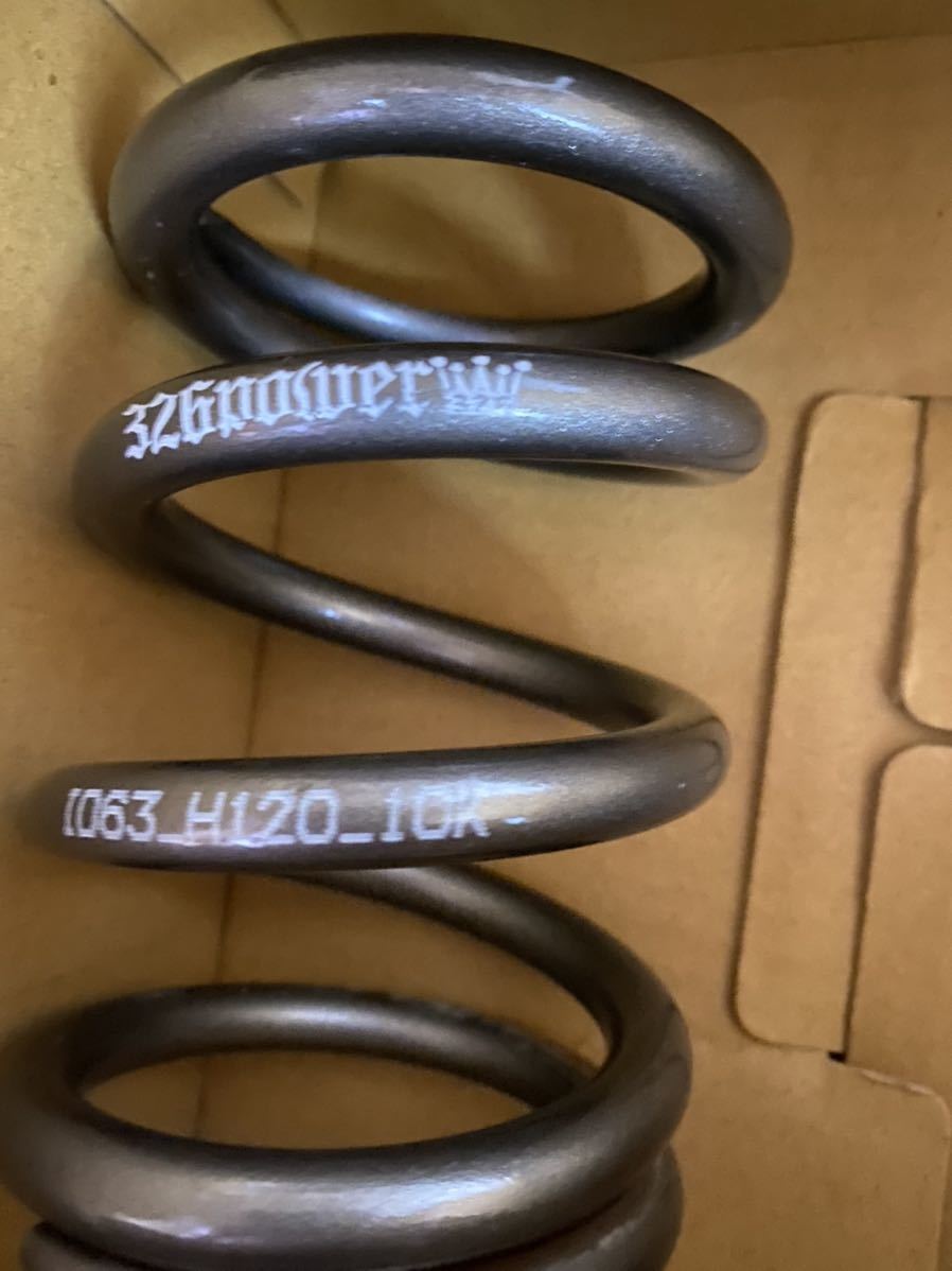 326power ID62.63 H120 10k - 326POWER Springs 326Power チャラバネ 