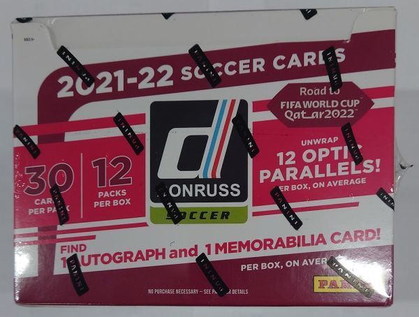 未開封BOX 2021-22 Donruss Soccer Road to FIFA World Cup Qatar