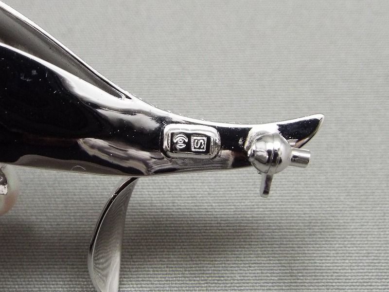 TASAKI/田崎真珠 4粒パール すずらんモチーフ シルバー/SV ブローチ