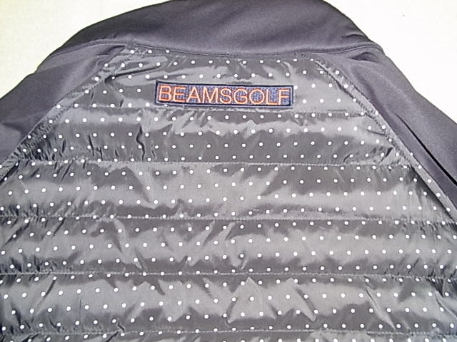 BEAMS GOLF パッカブルドット ダウンブルゾン L BEAMS GOLF（ビームス