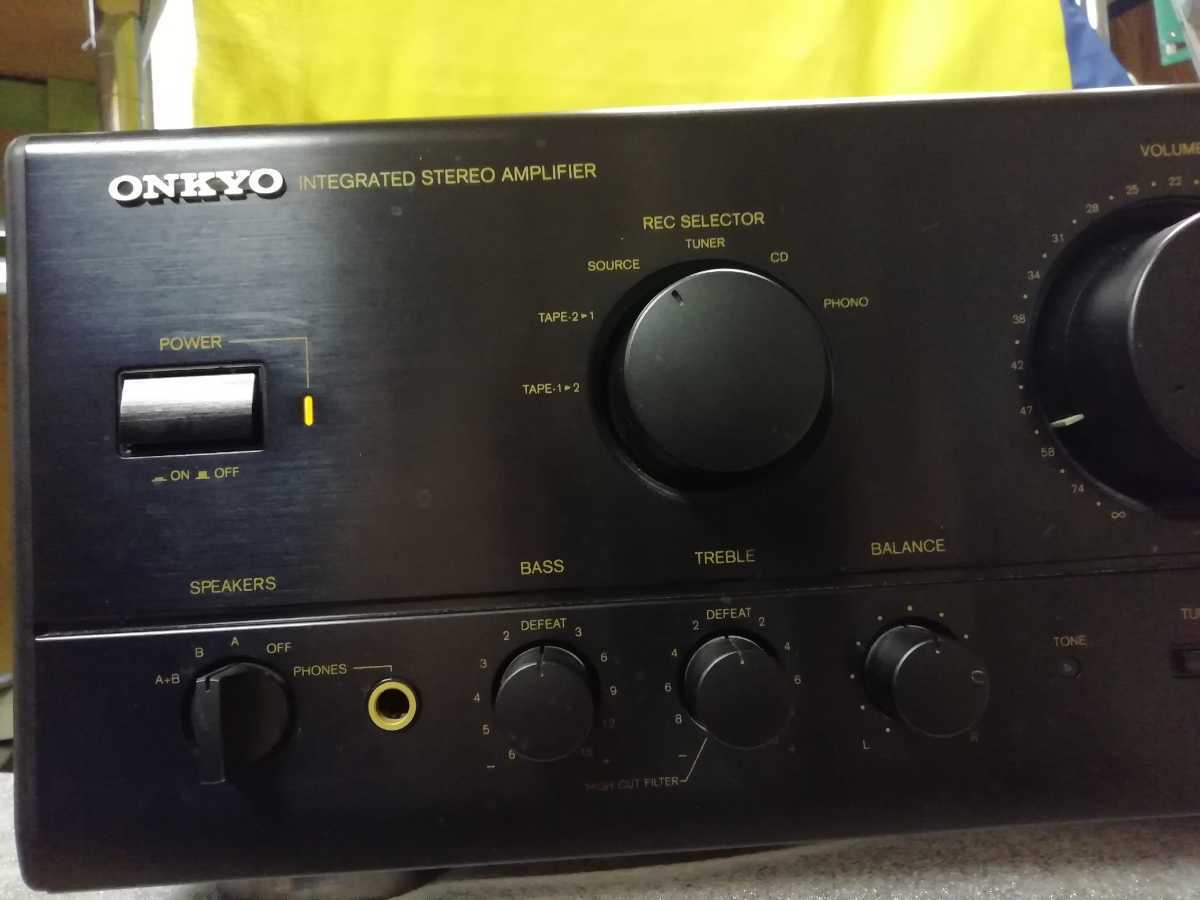 ONKYO プリメインアンプ【model Integra A-917RV2】通常使用美品 1994