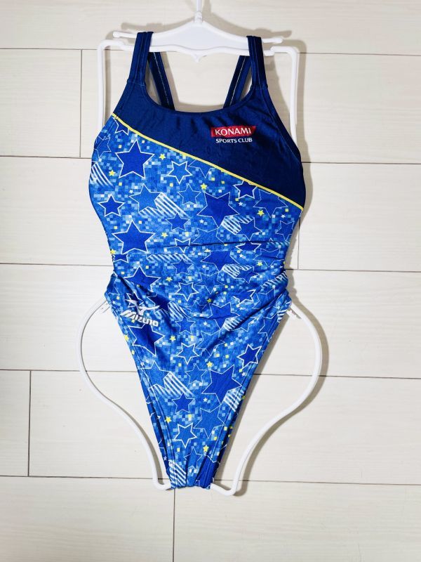 10ミズノ女子競泳水着L☆コナミスポーツスイミングクラブマーキング  