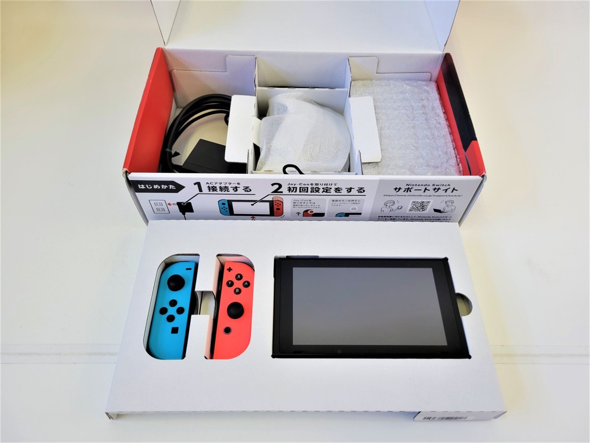 【中古】ニンテンドー Switch スイッチ 本体 新型【034-220124-TS-03-IZU】