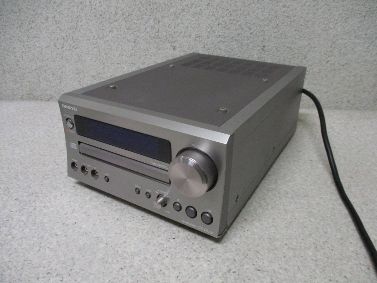 ONKYO・オンキョー CR-D1 LTD・CD/FMチューナーアンプ【ジャンク】