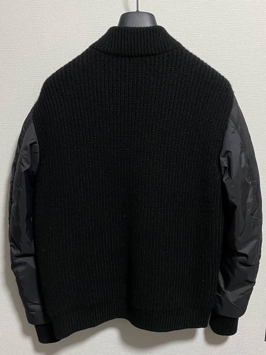 定価42,900円DIESELディーゼルK-WEXLERニット切り替え中綿入りMA-1 
