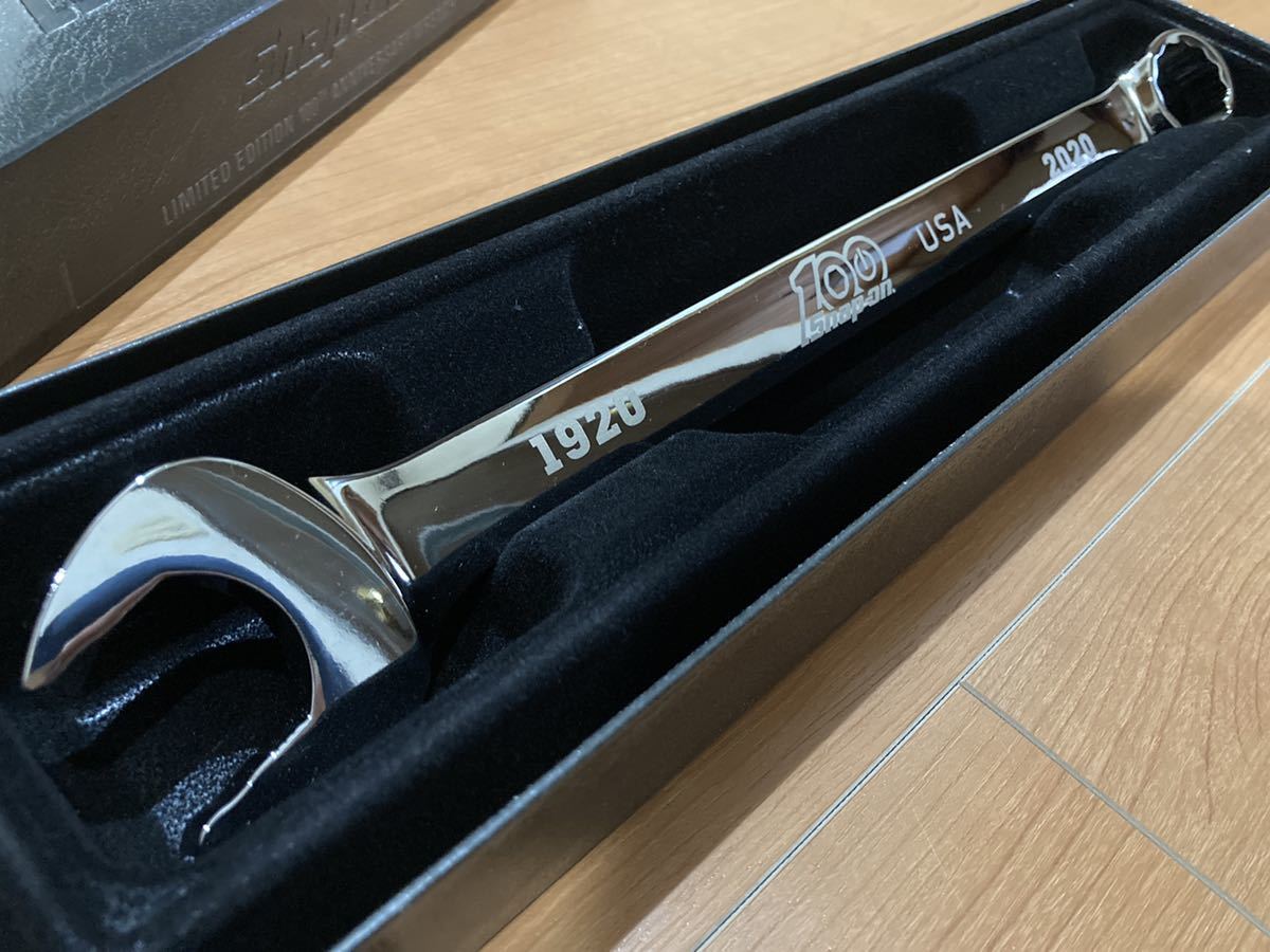 Snap-on スナップオン☆100周年限定記念レンチ☆非売品 記念品