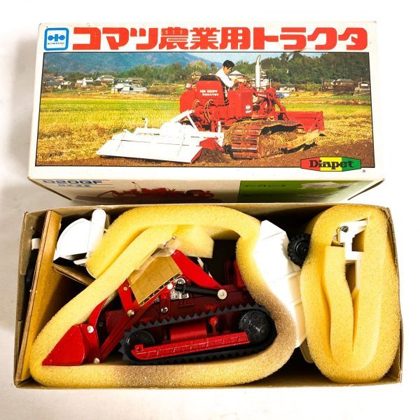 高品質，限定セール KOMATSU コマツ農業用トラクタ D20QF Diapet ダイヤペット ヨネザワ 超低速車 1/28 SCSALE コマツ 小松製作所 ミニカー F432(建設車両、作業車)｜売買されたオークション情報、yahooの商品情報をアーカ 建設車両、作業車