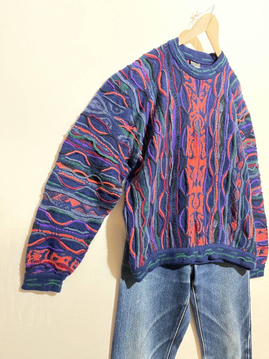 2-979 ヴィンテージ 美品 オーストラリア製 高級ニットブランド COOGI 