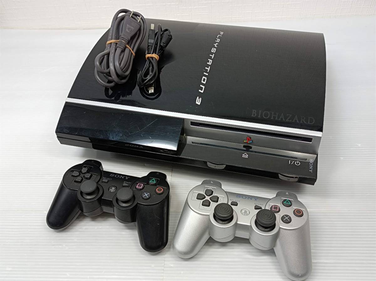 動作品 SONY PS3 CECHL00 80GB バイオハザードモデル(PS3本体)｜売買 