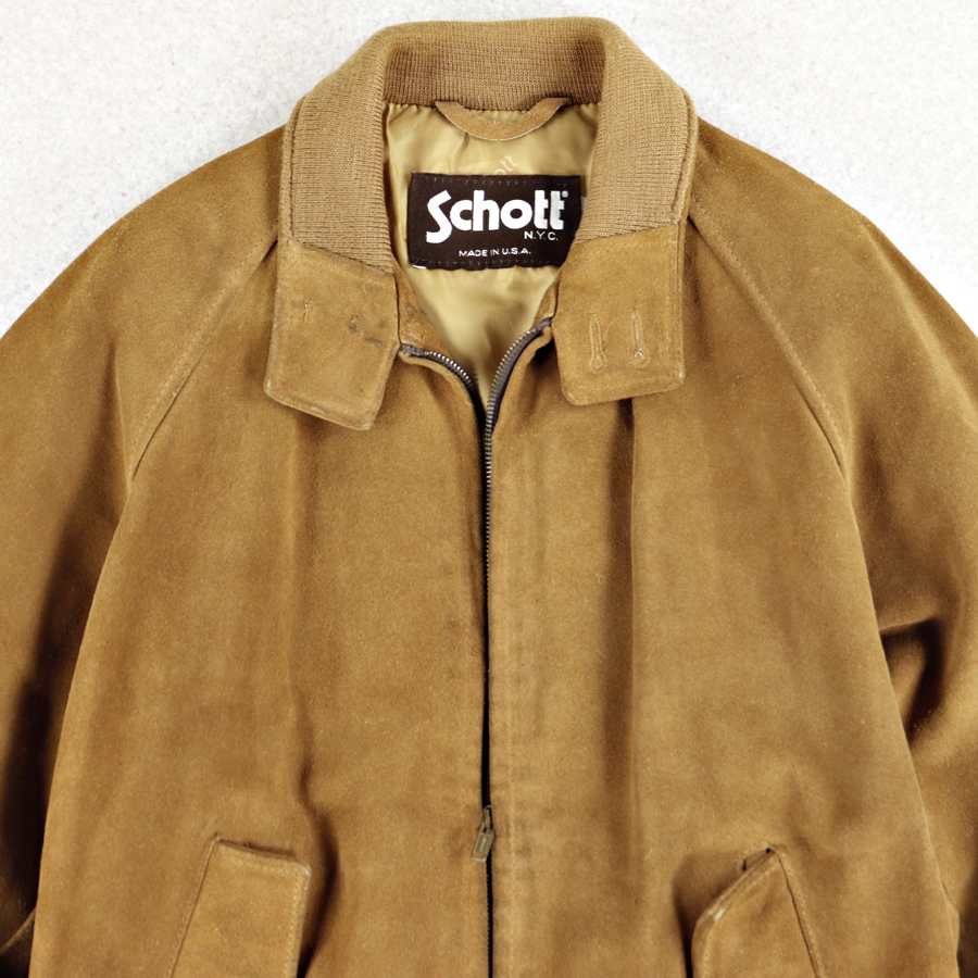 相場価格￥103，400- 美品 アメリカ製 DOWN by SCHOTT ショット ＃214D 