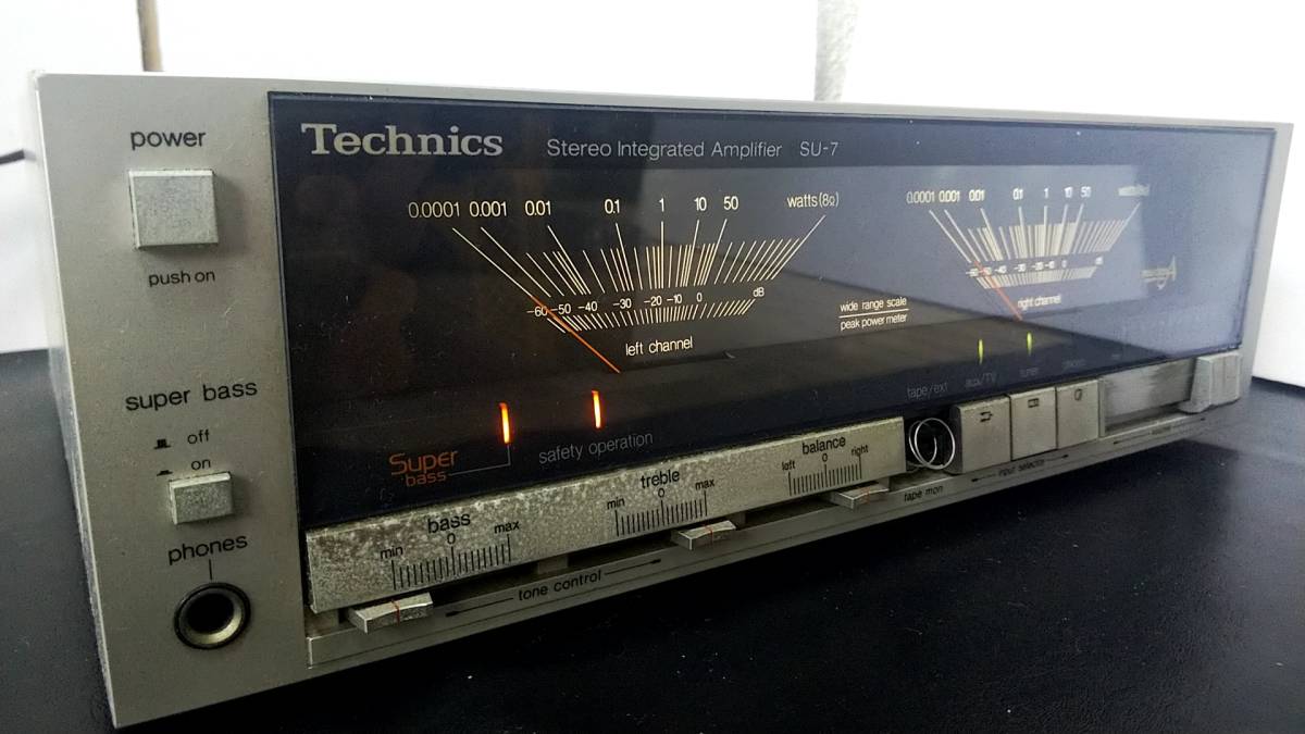 Technics/テクニクス ステレオ インテグレーテッド アンプ SU-7