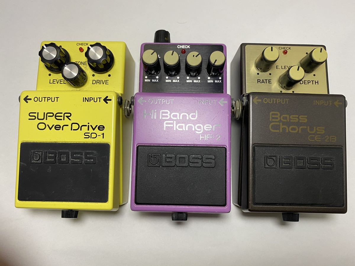 □ BOSS ジャンク詰め合わせ SD-1 HF-2 CE-2B □ 【公式通販】
