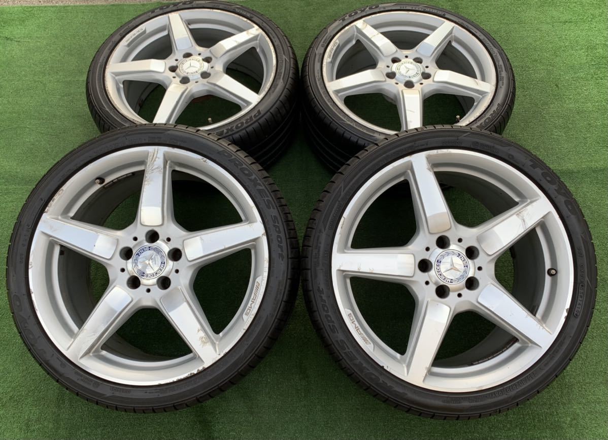 ベンツ AMG W218系/CLS 純正19インチアルミホイール&255/35ZR19,285 