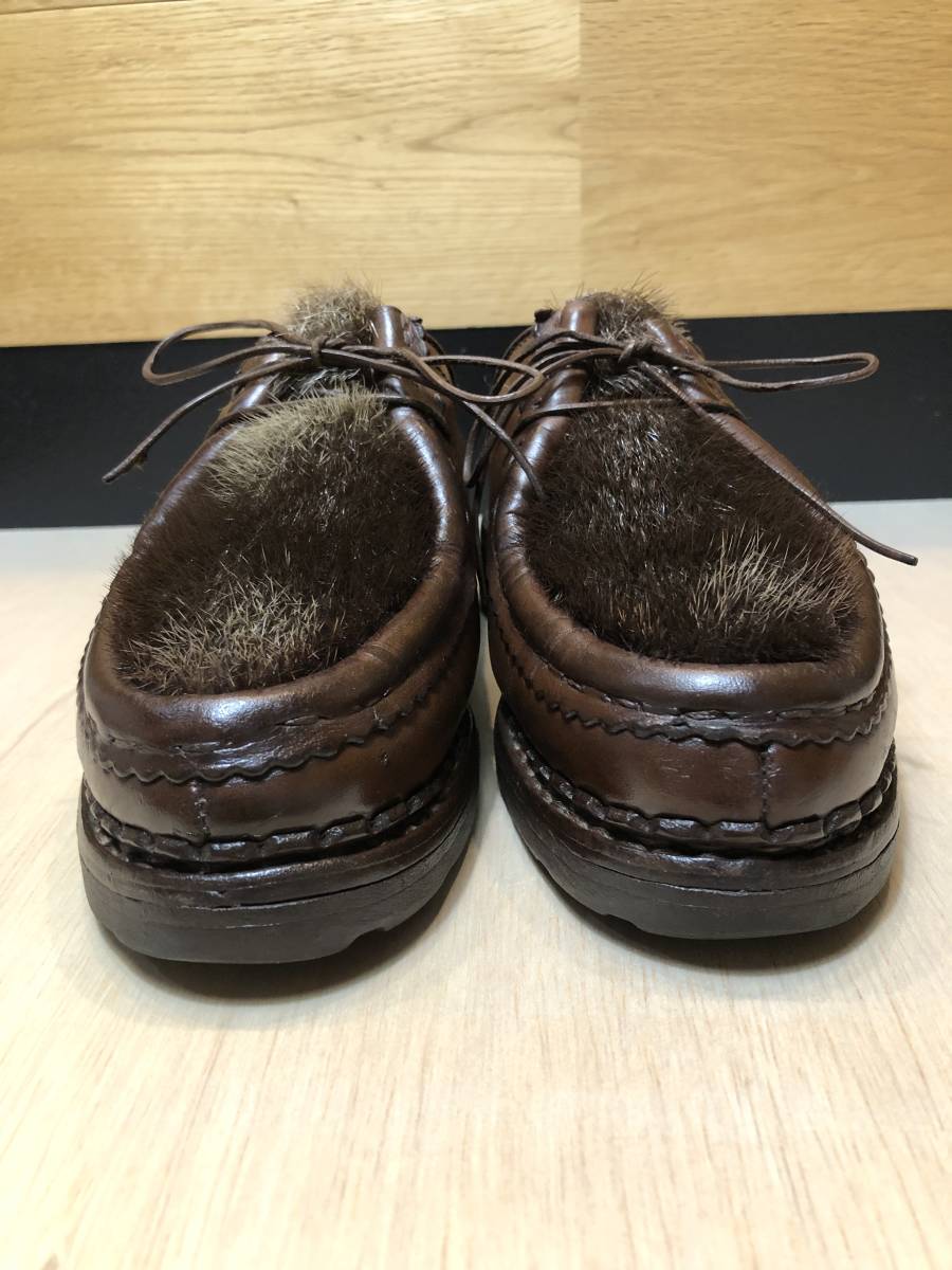 希少 PARABOOT HERMES MORZINE PHOQUE 6 1/2 モジーン ミカエル