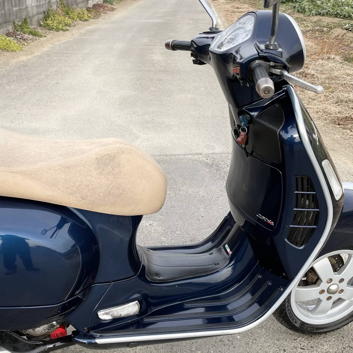 VESPA GTS250IE 実動 書類付き ZAPM451 お洒落 ベスパ 検) GTS GTV GT