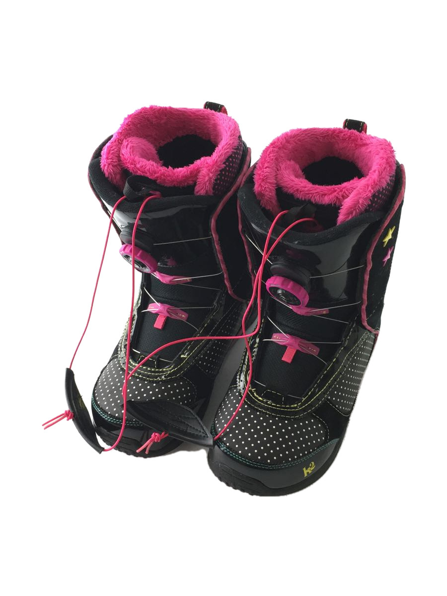 K2◇スノーボードブーツ/24.5cm/BOA/BLK スノーボード K2 ブーツ 25⁄26