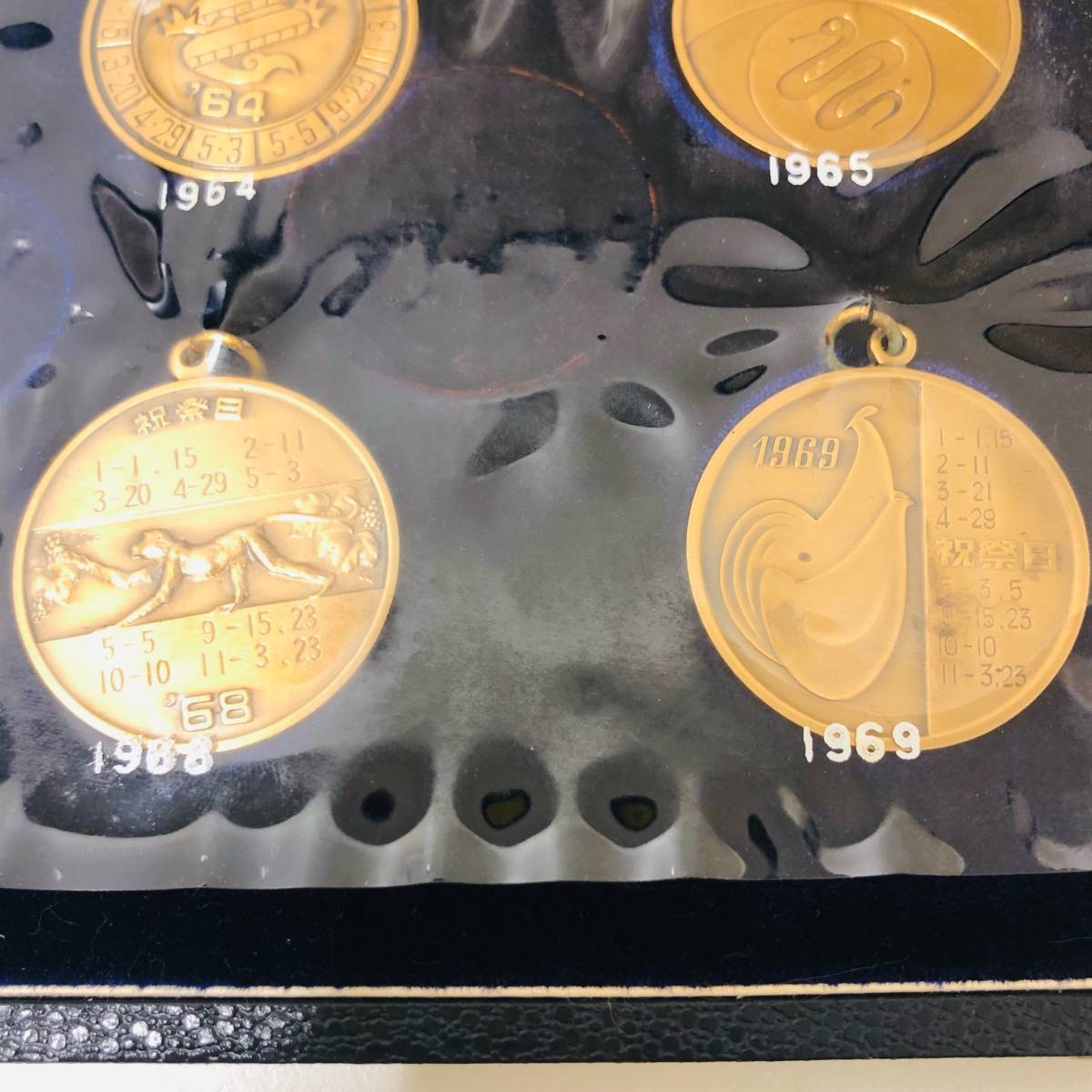 十二支日曜表メダル 12枚セット 1960-1971 造幣局泉友会 コレクション