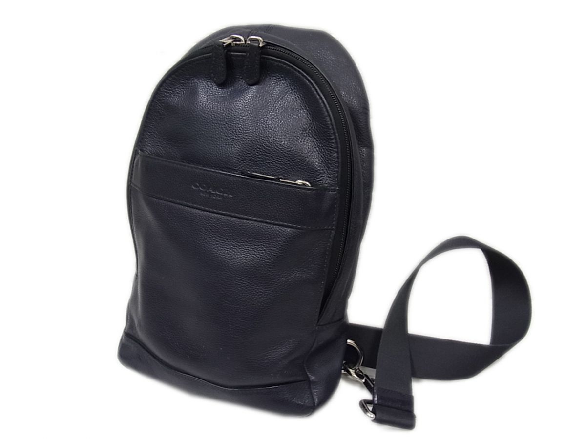 メンズ◇COACH コーチ ワンショルダー クロスボディバッグ ダーク
