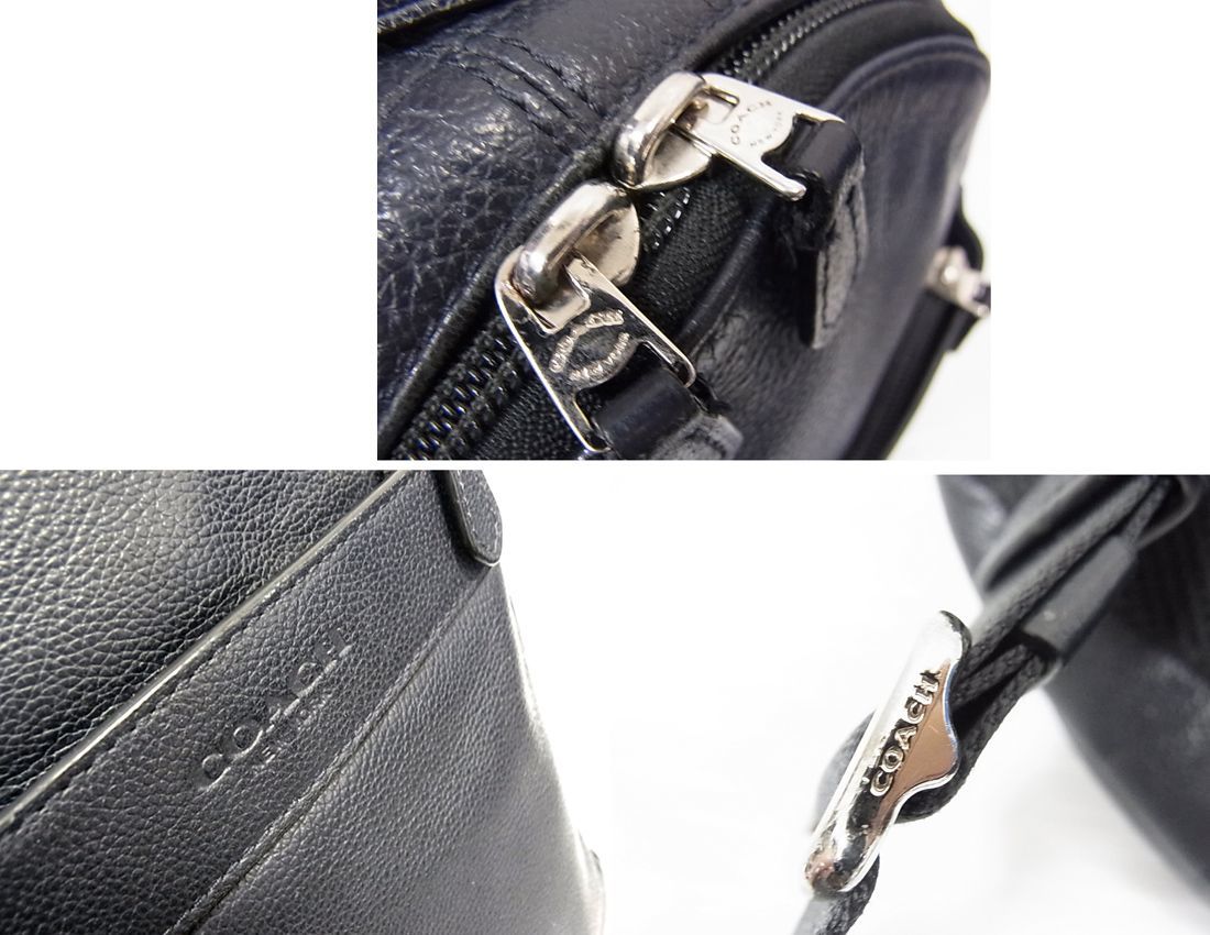 メンズ◇COACH コーチ ワンショルダー クロスボディバッグ ダーク