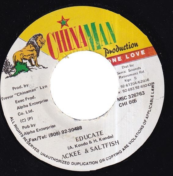 格安，本物保証 ジャパレゲ Achee & Saltfish - Educate Y0104(レゲエ)｜売買されたオークション情報、yahooの商品情報をアーカイブ公開 - オークファン レゲエ
