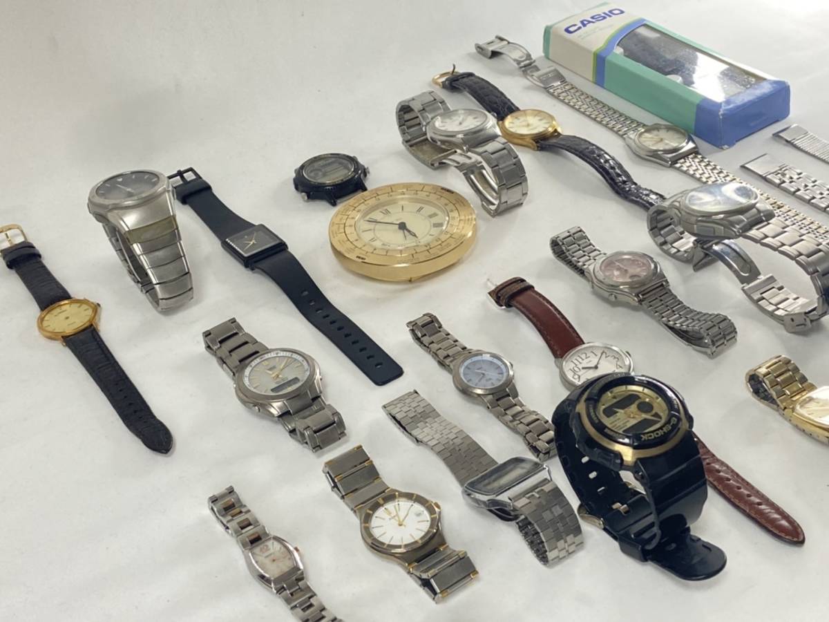 SEIKO/CASIO/CITIZENなど 腕時計 まとめ 20個 動作未確認 メンズ