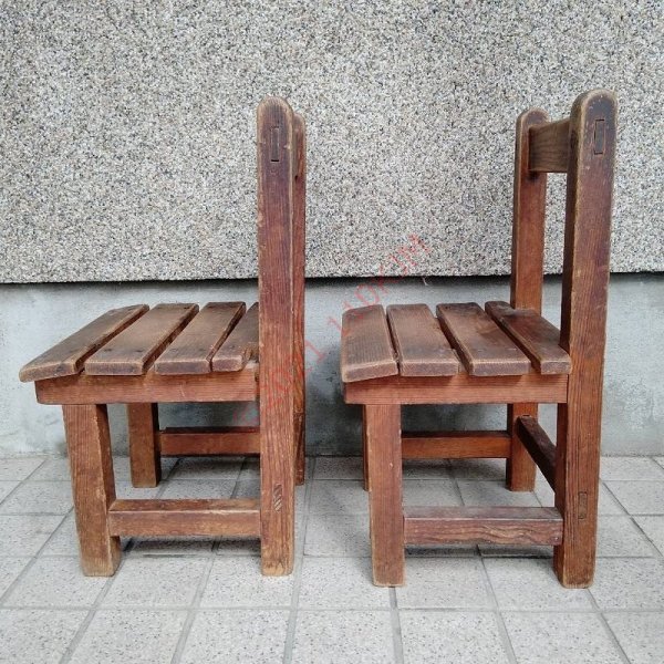 昭和レトロ幼稚園イス⭐︎2脚セット⭐︎アンティーク 2025年最新