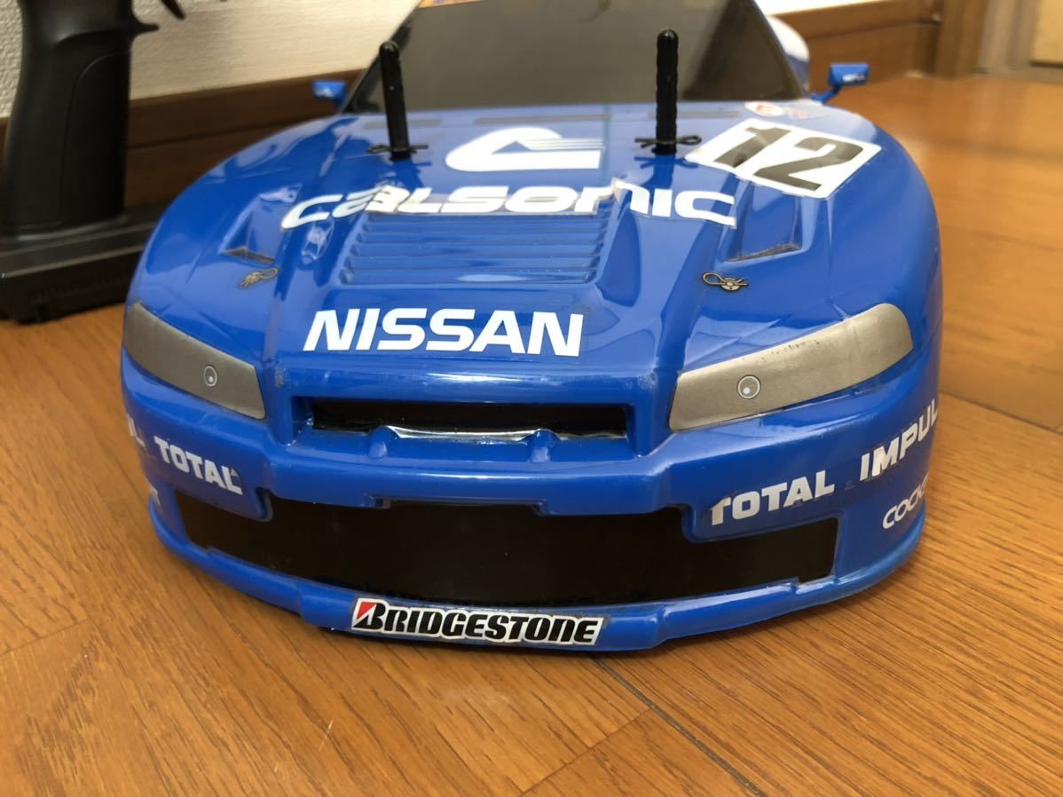 タミヤ カルソニック GT-R 箱付 スカイラインGT-R（R34）タミヤ タミヤ