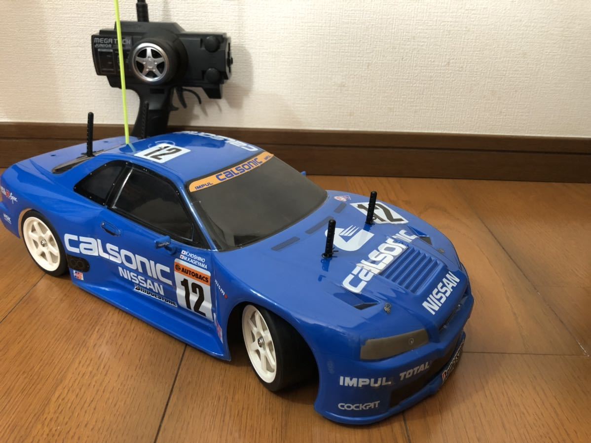 タミヤ カルソニック GT-R 箱付 スカイラインGT-R（R34）タミヤ タミヤ