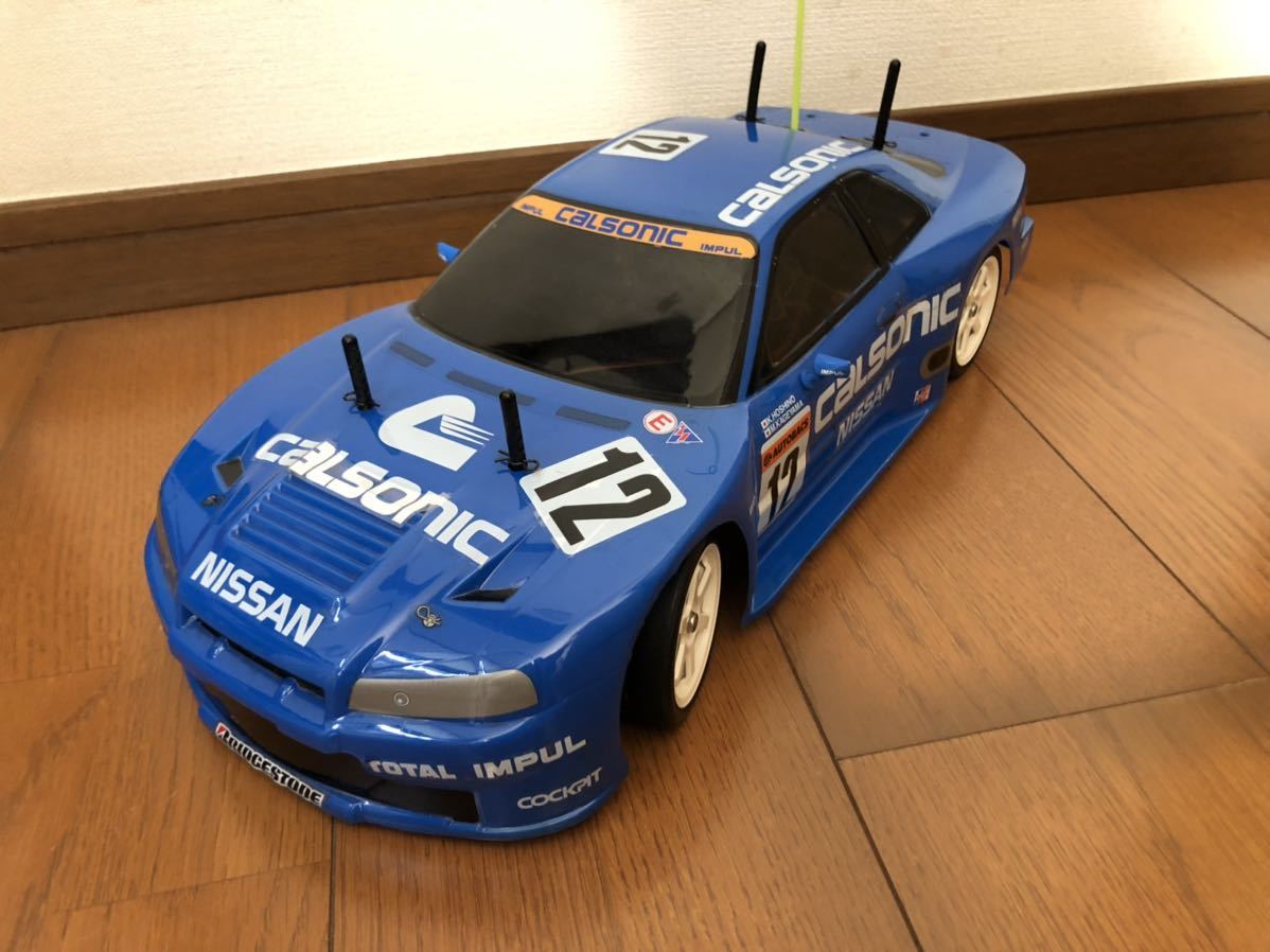 タミヤ カルソニック GT-R 箱付 スカイラインGT-R（R34）タミヤ タミヤ