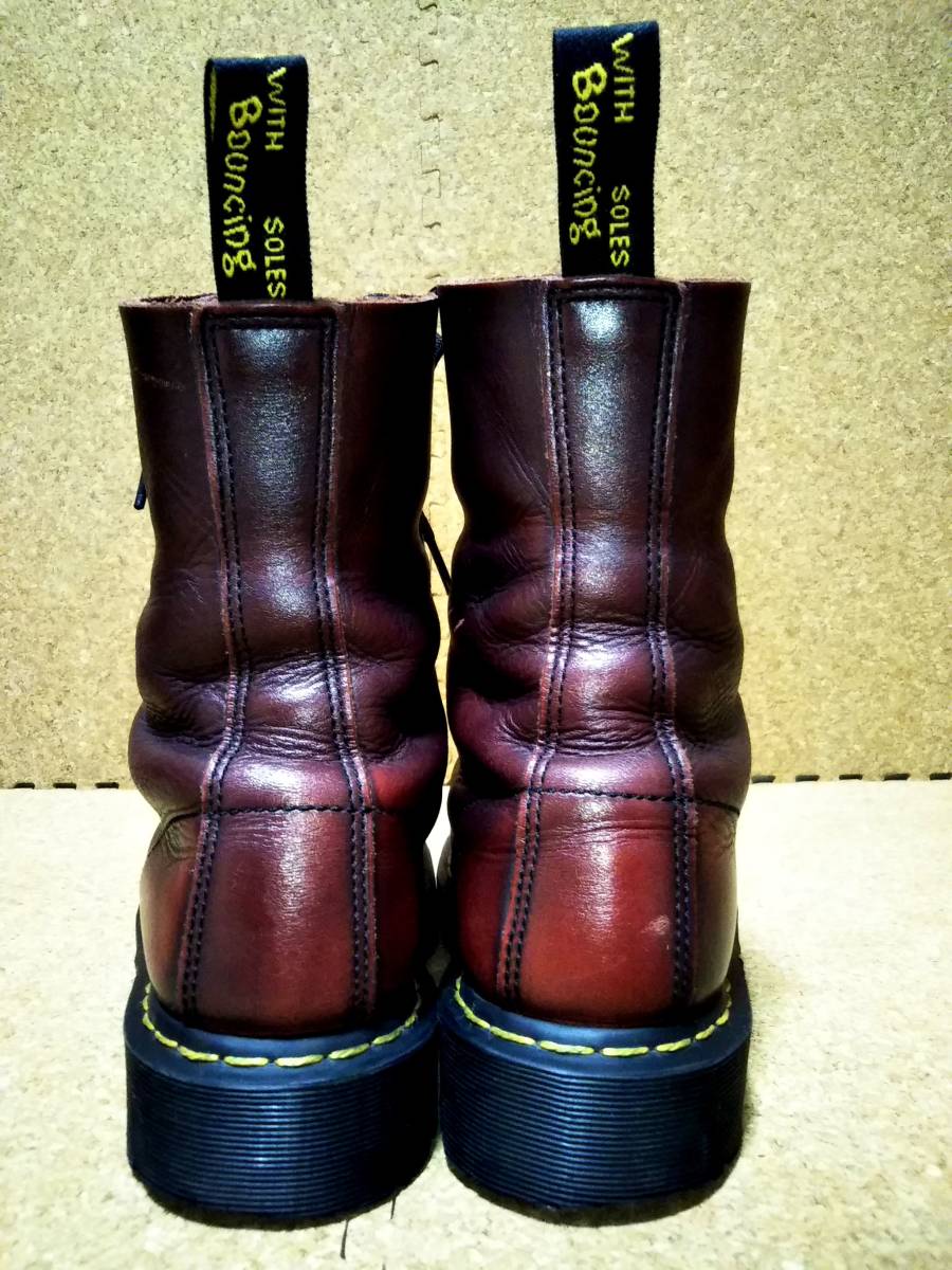 Dr.MARTENS】ドクターマーチン 8761 スチールトゥ10ホールブーツ UK8