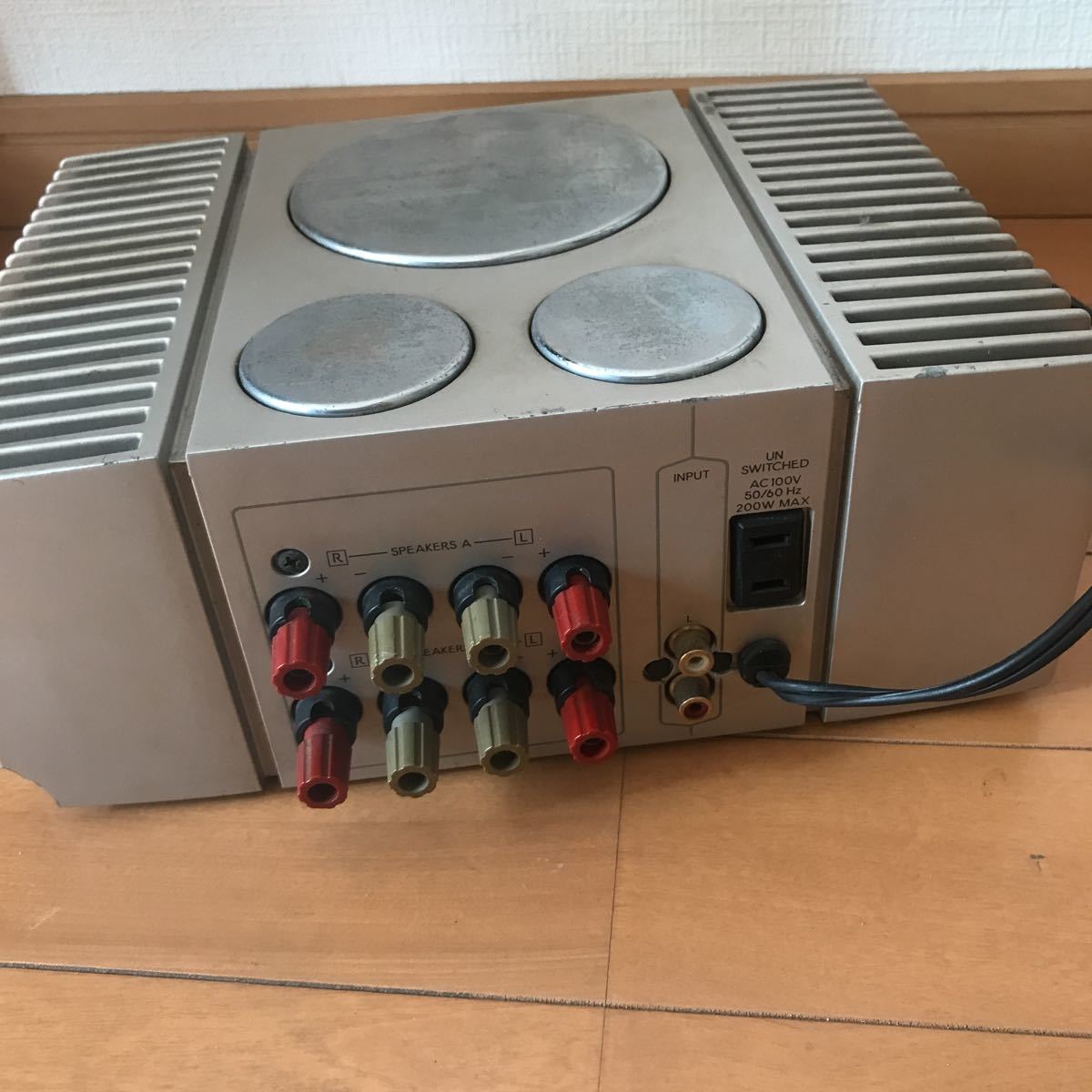 東芝 Aurex SC-M15 オーレックス パワーアンプ 動作品 TOSHIBA