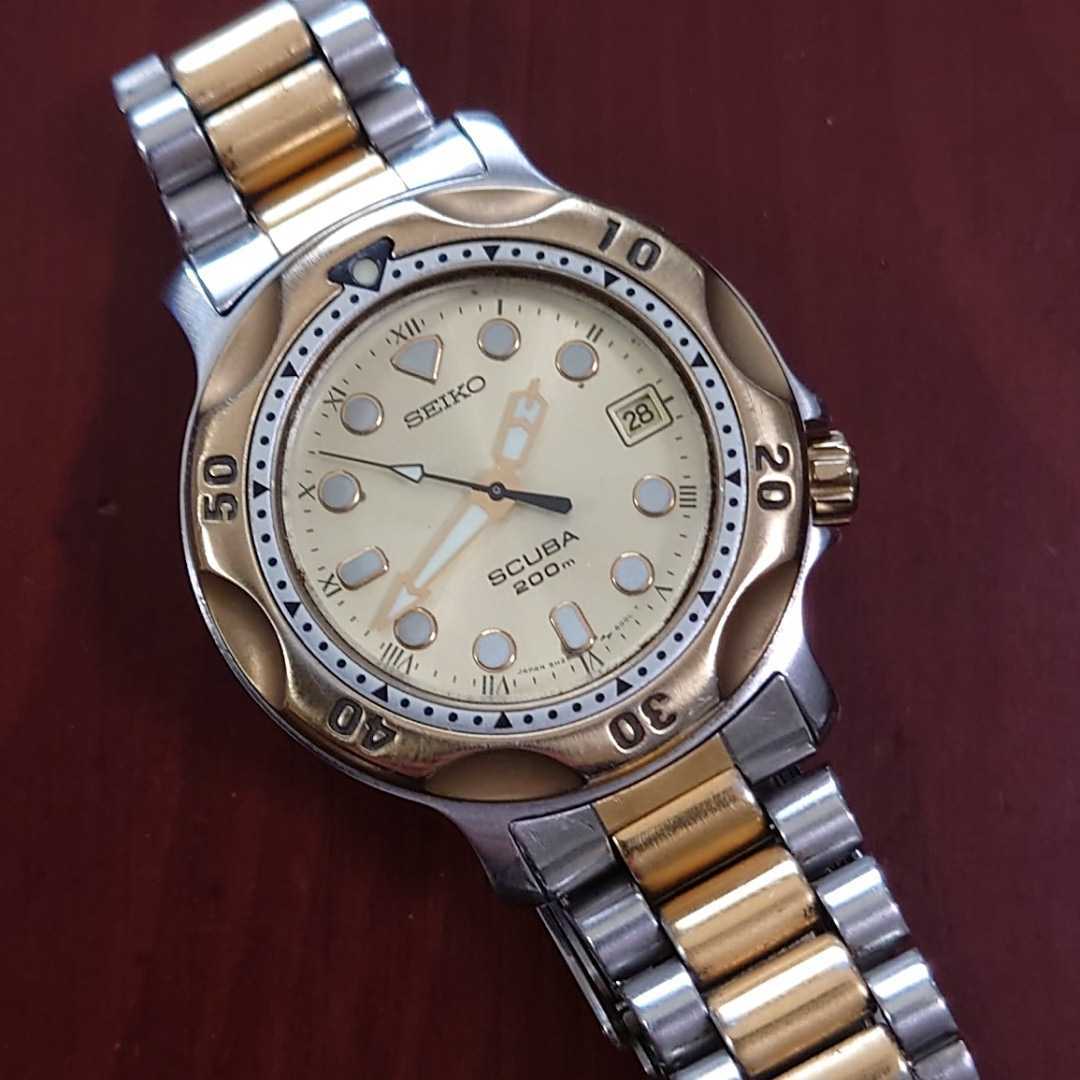 SEIKO セイコー スキューバ SCUBA ダイバー プロスペックス 5H25