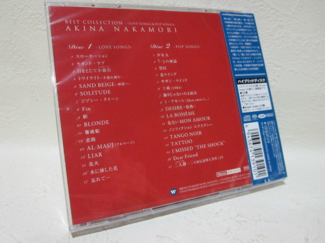 CD】 中森明菜 / ベスト・コレクション / 永久保存盤 / SACD