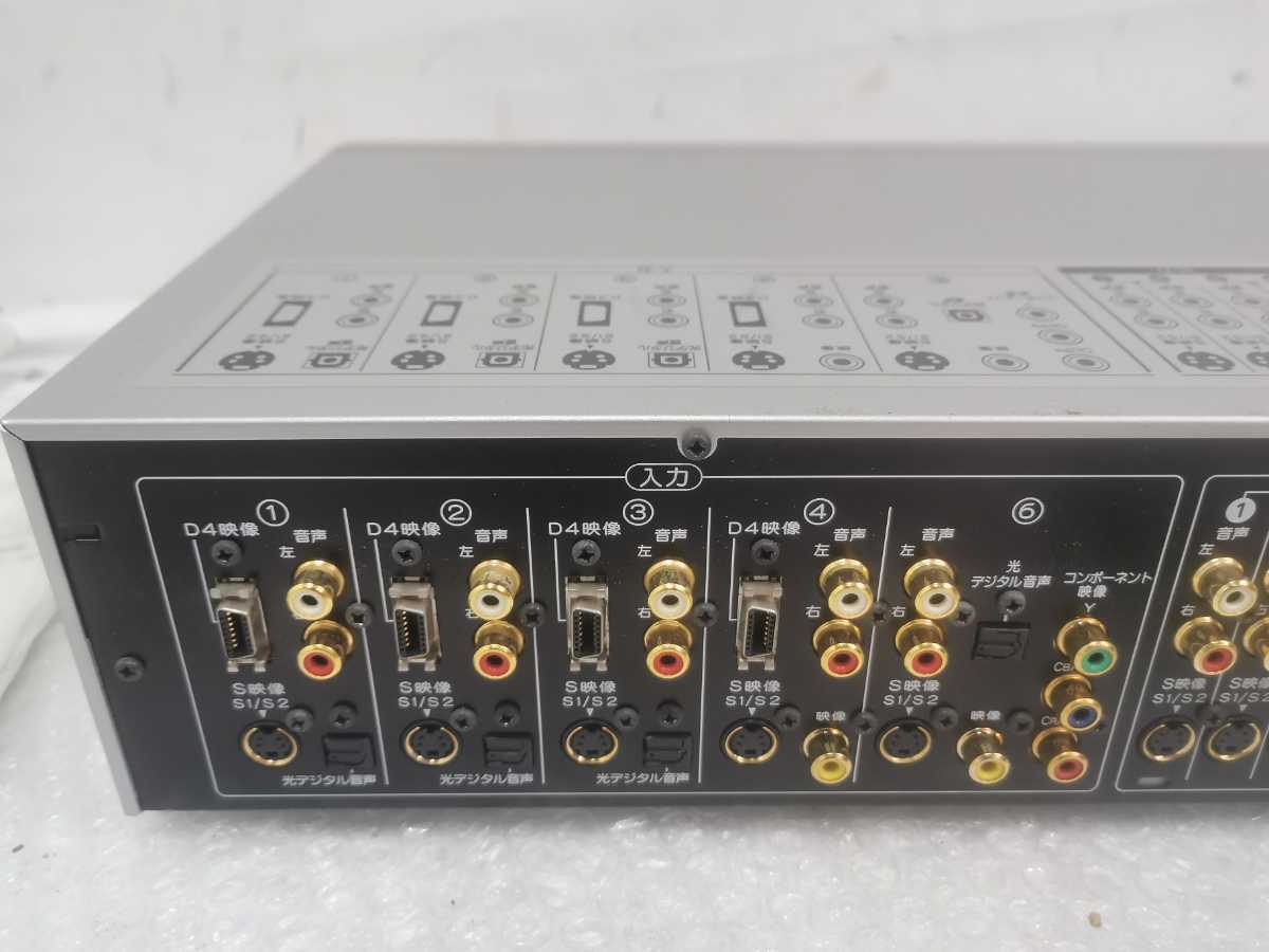 Victor JX-D800 AV SELECTOR 中古 リモコン 説明書付0077 JX-D800