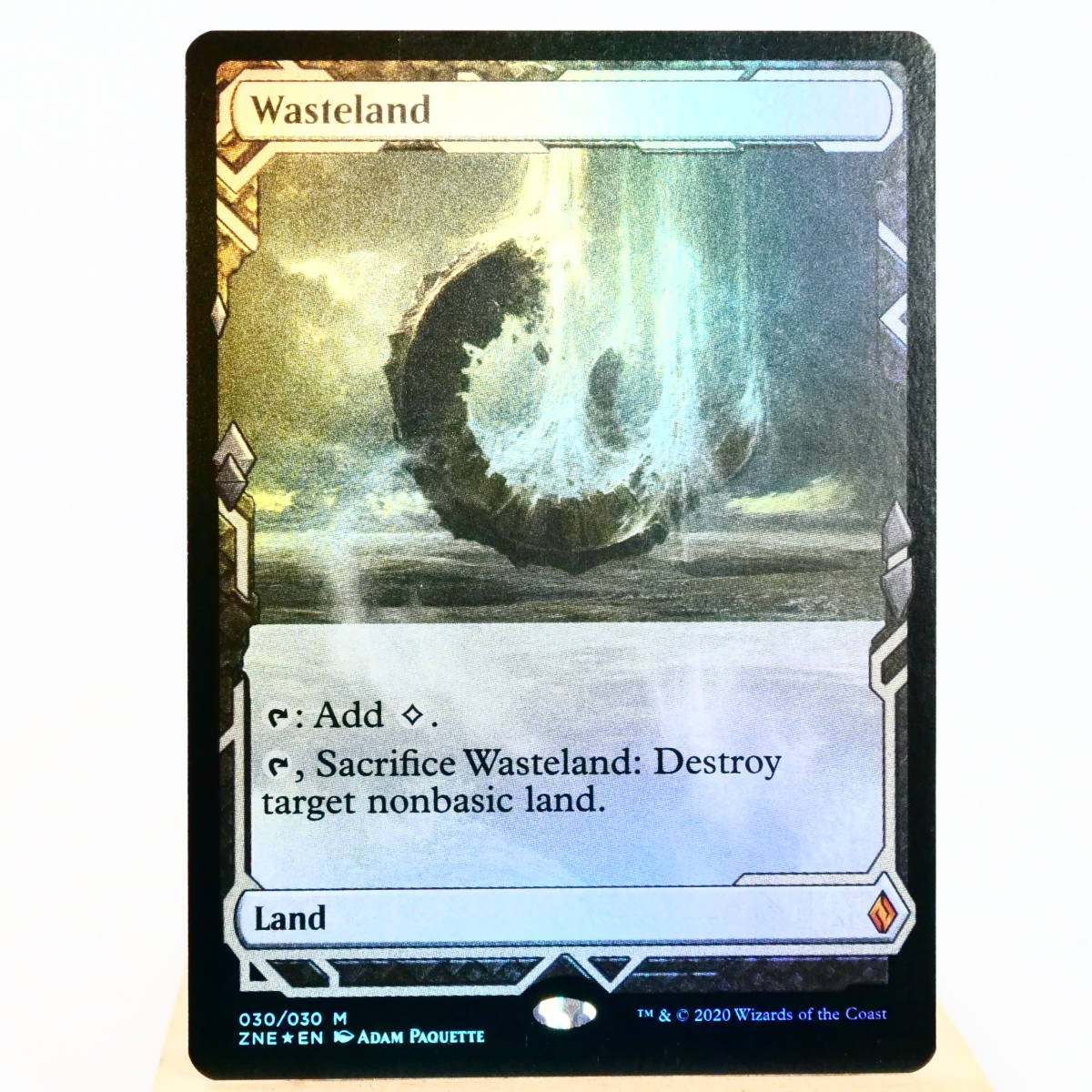 不毛の大地⁄Wasteland 英語 Foil 4枚 マジック：ザ・ギャザリング