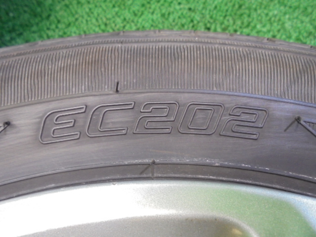 5EA535BB15) 送料無料 155/65R13 ダンロップ EC202 夏タイヤ+スズキ