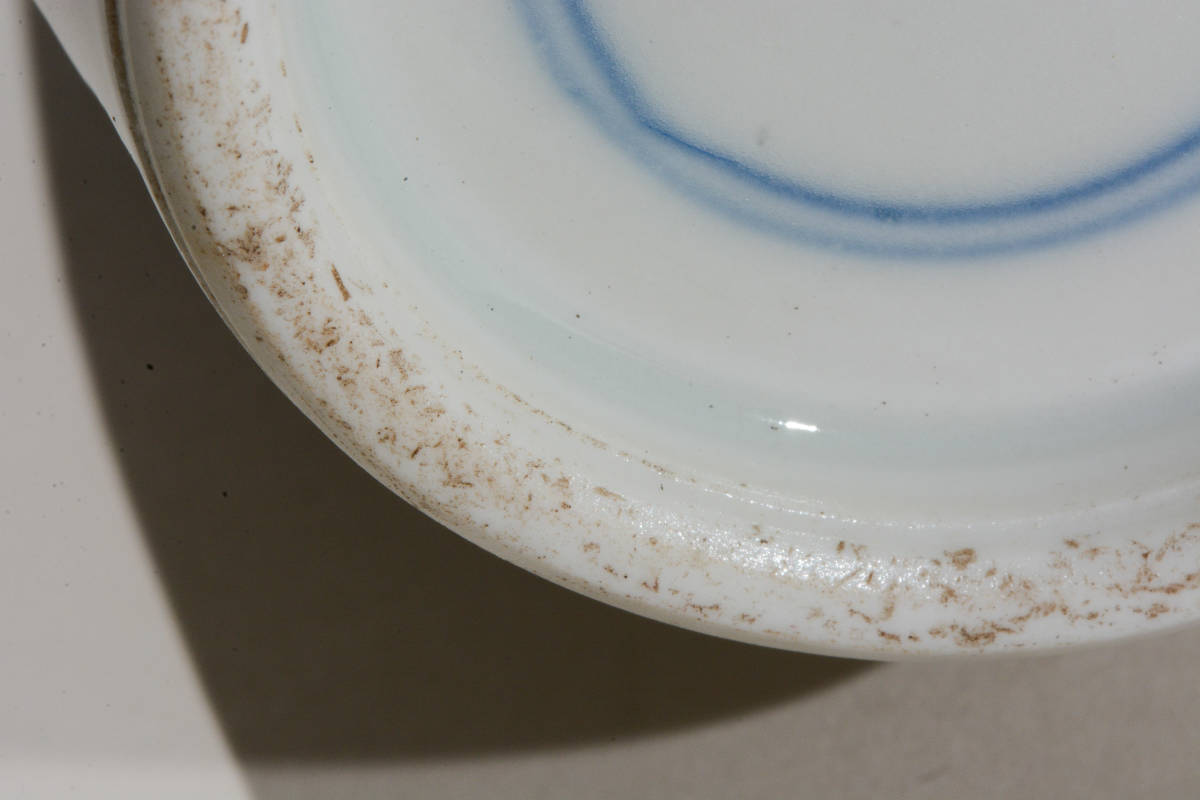 壷□安南染付耳付唐草文瓶 青華 花文大壺 古